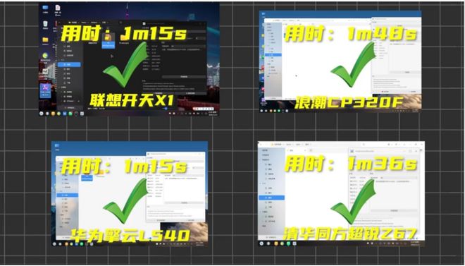 ！最新信创笔记本四巨头上手实测米乐体育M6直播平台年终干货(图10)